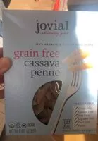Mängden socker i Grain free cassava penne