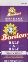 Mängden socker i Borden Half & Half