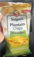 Mängden socker i Sedanos Plantain Chips