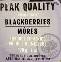 Mängden socker i Blackberries