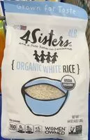 Mängden socker i Organic white rice