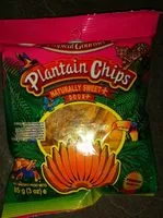 Mängden socker i Plantain chips