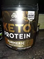 Mängden socker i Keto protein w turmeric