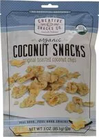 Mängden socker i Creative snacks naturally delicious organic toasted