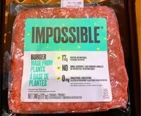 Socker och näringsämnen i Impossible foods