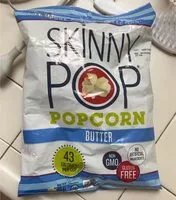 Mängden socker i Skinny pop
