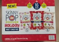 Mängden socker i Holiday variety snack pack