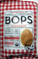 Mängden socker i Good Boy Organics, Bops, Baked Organic Potato Snacks, Barbeque