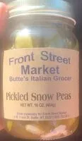 Mängden socker i Pickled snow peas