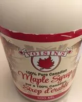 Mängden socker i Sirop d'érable