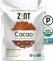 Mängden socker i Organic cacao powder paleo-certified organic