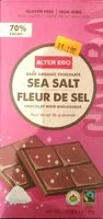 Mängden socker i 70% Cacao Sea Salt Organic Dark Chocolate