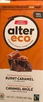 Mängden socker i 70% Cacao Burnt Caramel Organic Dark Chocolate