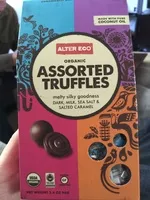 Mängden socker i Organic Assorted Truffles