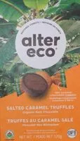 Mängden socker i Truffes au caramel salé et chocolat noir biologique