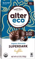 Mängden socker i Organic superdark chocolate truffles