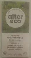 Mängden socker i Almond Grass Fed Organic Milk Chocolate