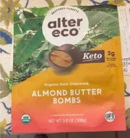 Mängden socker i Dark chocolate almond butter
