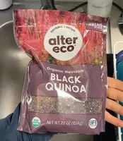 Mängden socker i Organic heirloom black quinoa