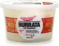 Mängden socker i Burrata