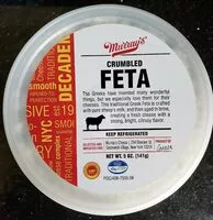 Mängden socker i Crumbled Feta