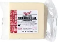 Mängden socker i Sharp white cheddar cheese