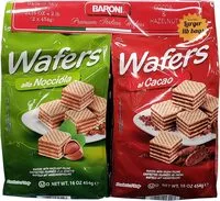 Mängden socker i Hazelnut wafer