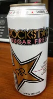 Mängden socker i Rockstar
