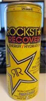 Mängden socker i Rockstar Recovery Lemonde