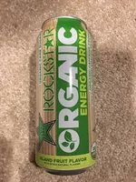 Mängden socker i Organic island fruit flavor