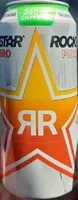 Mängden socker i Rockstar Pure Zero mango guava