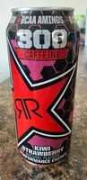 Mängden socker i Rockstar Energy Kiwi Strawberry