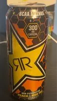 Mängden socker i Rockstar Peach Iced Tea