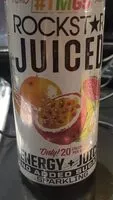 Mängden socker i Rockstar Juiced