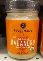 Mängden socker i Organic Habanero Mayonnaise