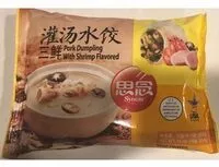 Mängden socker i Pork Dumpling with Shrimp Flavored