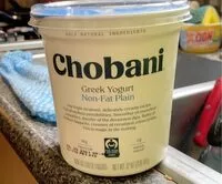 Mängden socker i Yogurt Chobani estilo griego