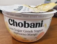 Mängden socker i Less Sugar Greek Yogurt Alphonso Mango