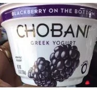 Mängden socker i Chobani yogurt blackberry
