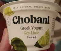 Mängden socker i Key Lime Blended Low Fat Greek Yogurt