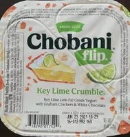 Mängden socker i Chobani Flip Key Lime Crumble