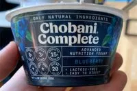 Mängden socker i Chobani Complete Blueberry