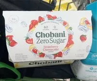 Mängden socker i Chobani Zero Sugar Strawberry cheesecake