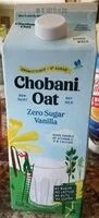 Mängden socker i Chobani Oat Zero Sugar Vanilla