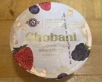 Mängden socker i Vanilla greek yogurt mixed berry