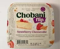 Mängden socker i Chobani flip Strawberry Cheesecake