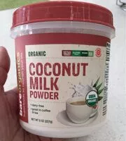 Mängden socker i Coconut milk powder