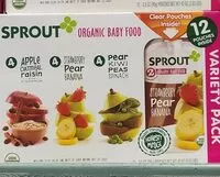 Mängden socker i Organic baby food