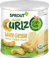 Mängden socker i Organic curlz toddler snacks