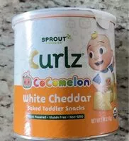 Mängden socker i Curlz white cheddar Baked toddler snacks